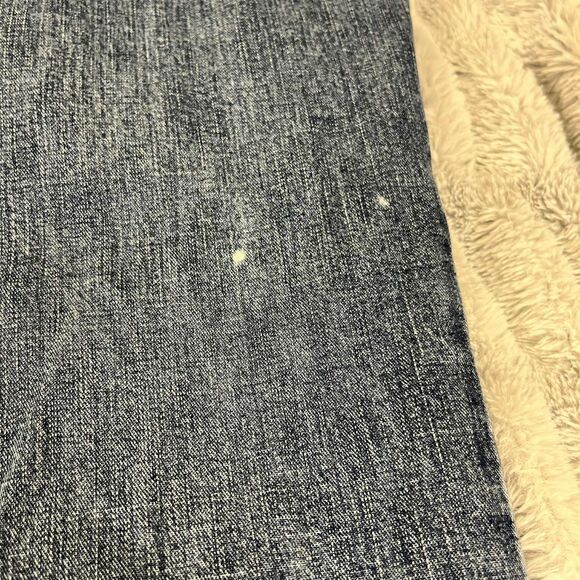 Lands' End Jeans Women 18 Straight Leg High Rise Stretch Blue Denim Western Work - Picture 5 of 8